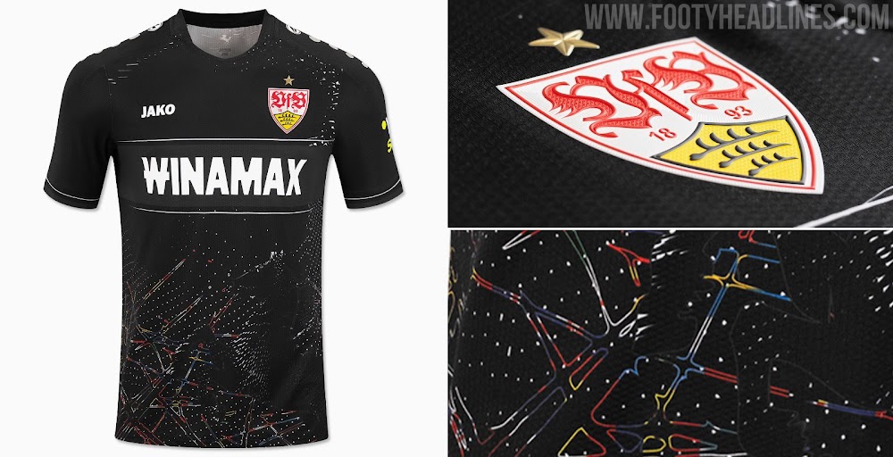VfB Stuttgart Training T-Shirt - Red/Black